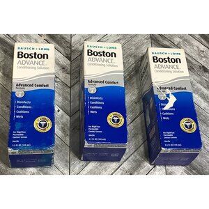 3 Bausch Lomb Boston Advance Conditioning Step 2 Contact Solution 3.5 Oz Exp 27